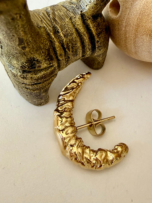 Boucles CHLOE Doré