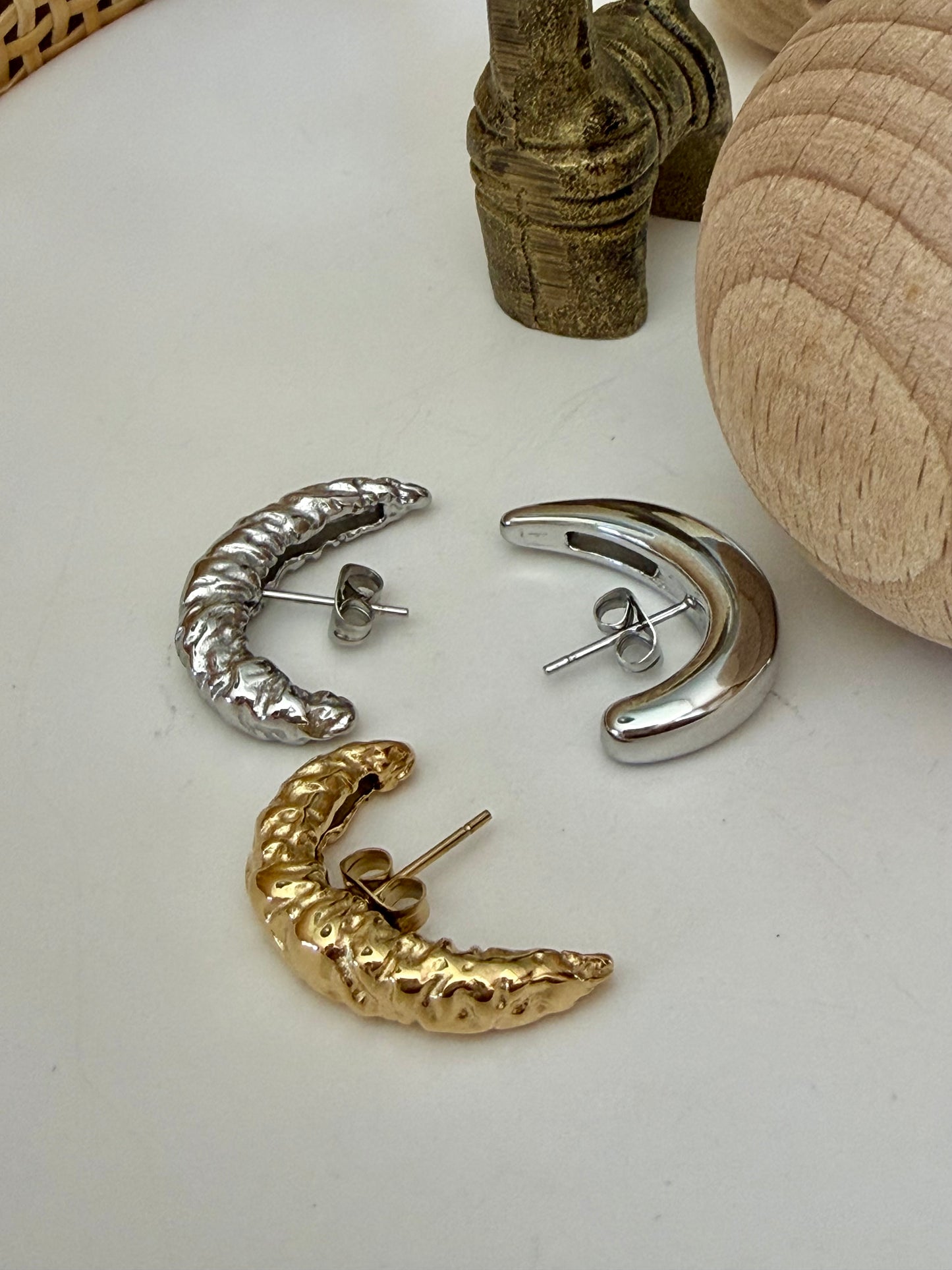 Boucles CHLOE Doré