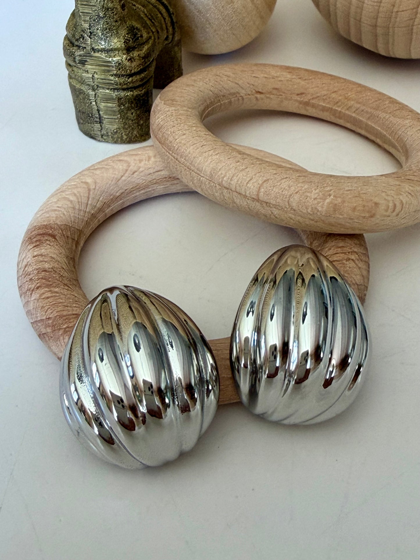 Boucles SONIA Argent