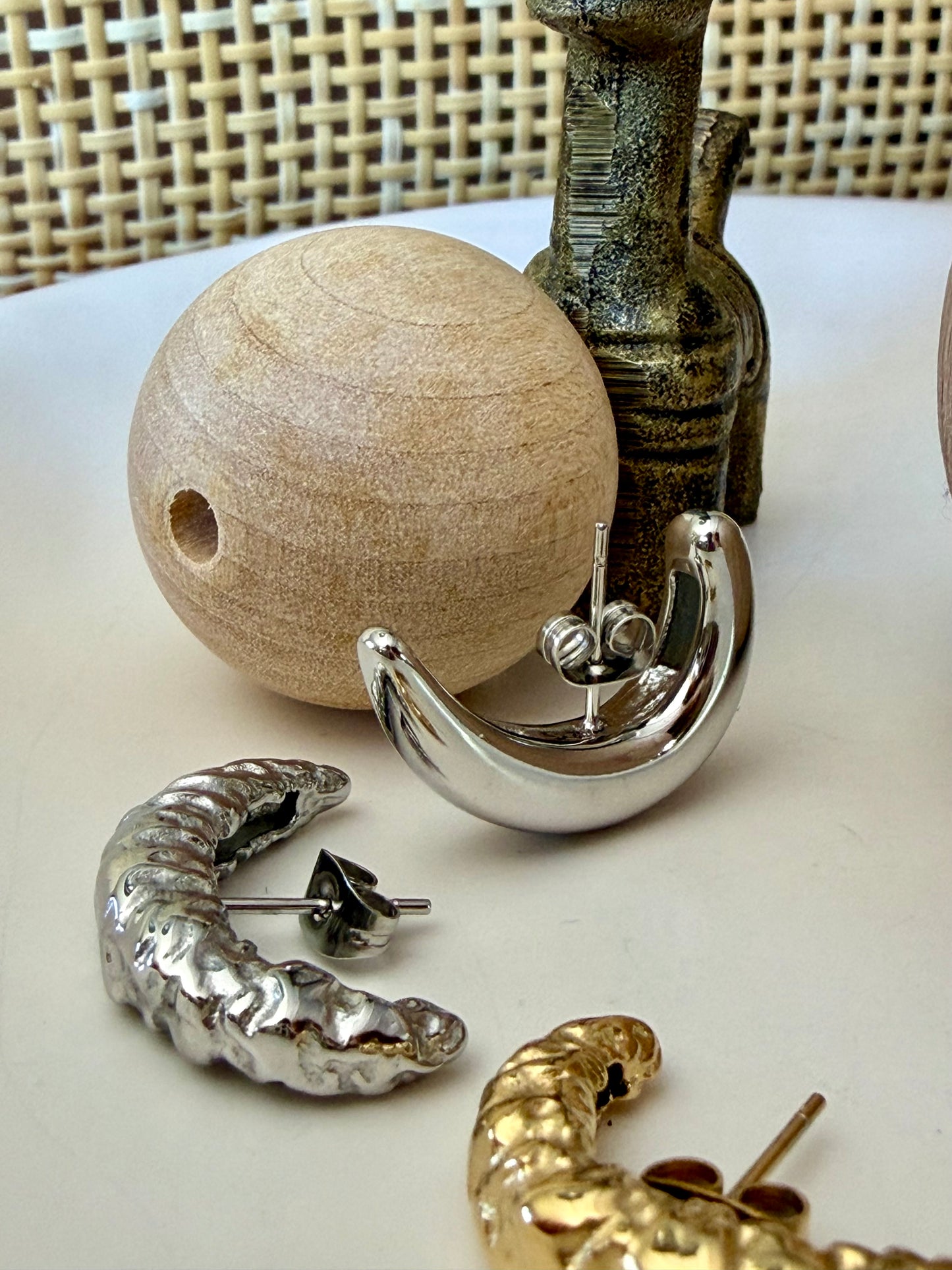 Boucles LANA Argent