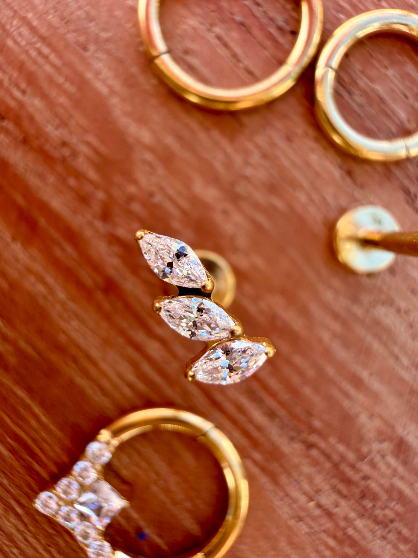 Piercing ADEM Doré