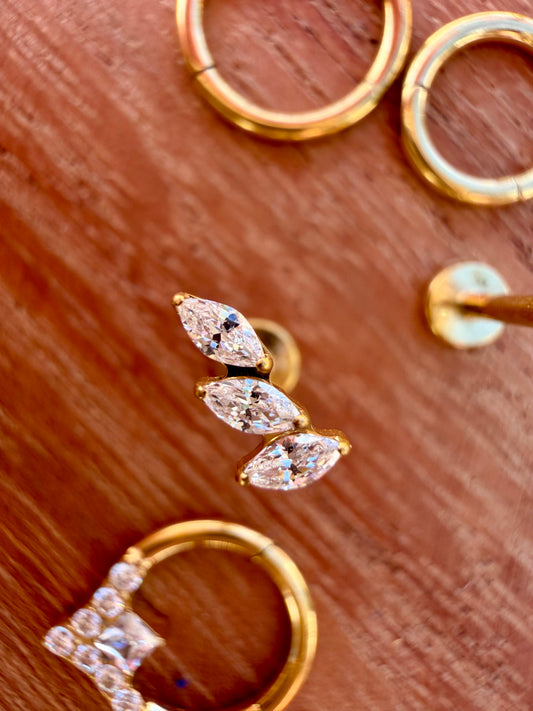 Piercing ADEM Doré