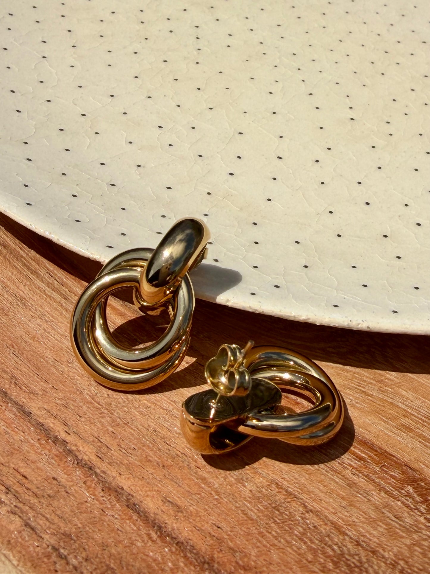 Boucles JAZZ Doré