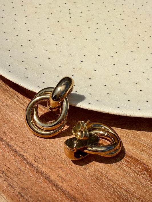 Boucles JAZZ Doré