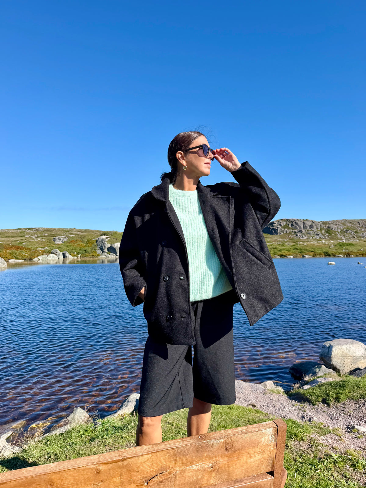 Manteau LIVIO Noir
