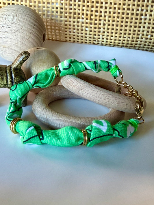 Bracelet LOEN Vert fluo