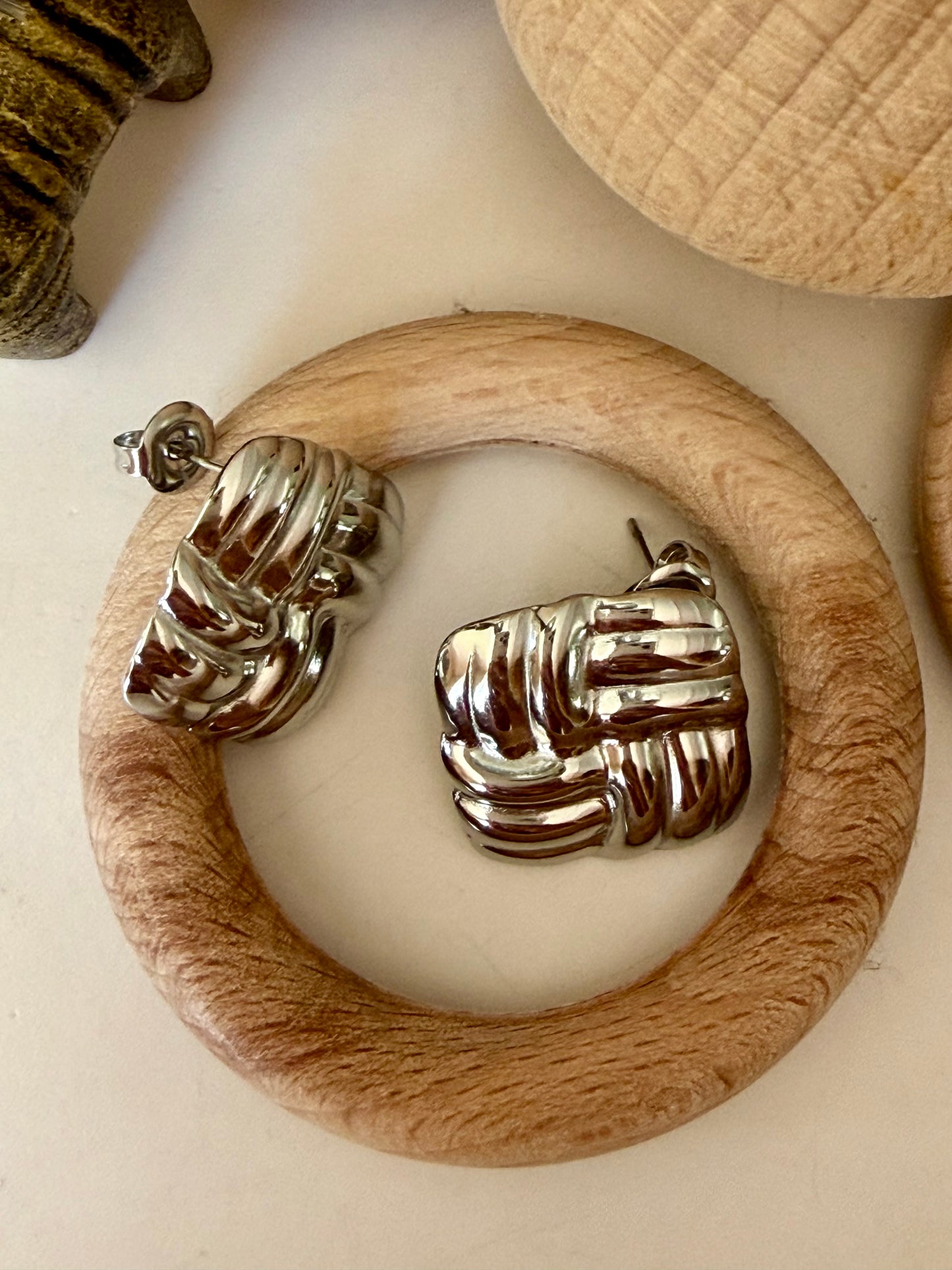 Boucles CLOTILDE Argent