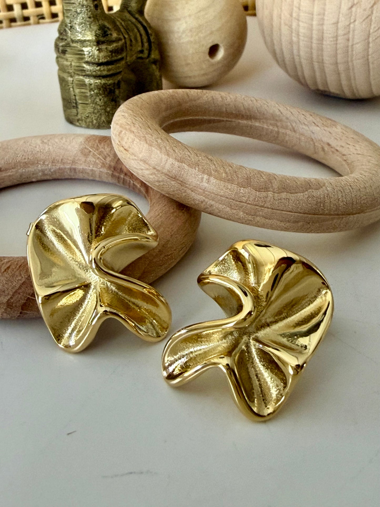 Boucles FRANCE Doré