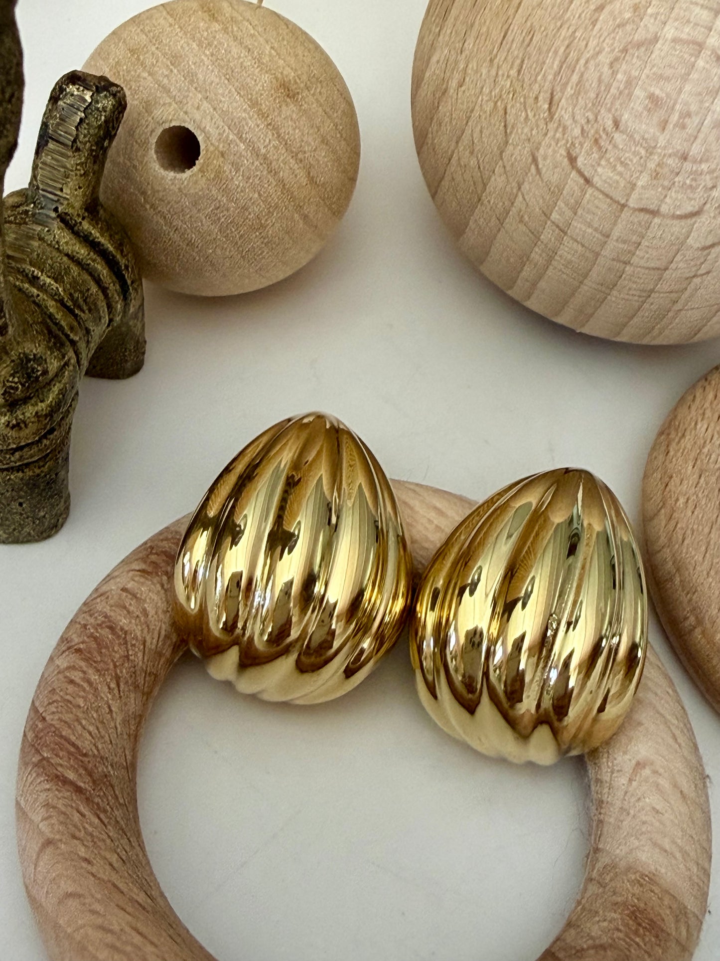 Boucles SONIA Doré