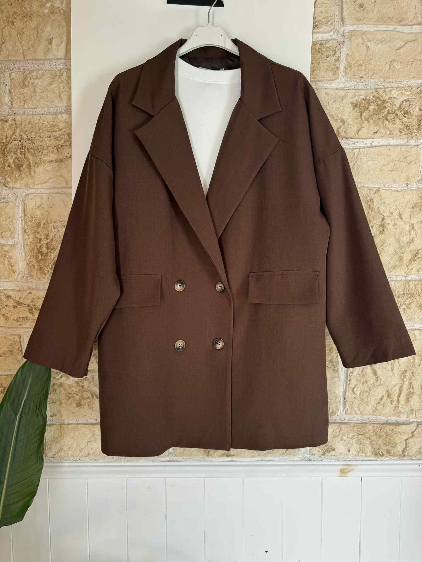 Veste à boutons Oversize ARIA