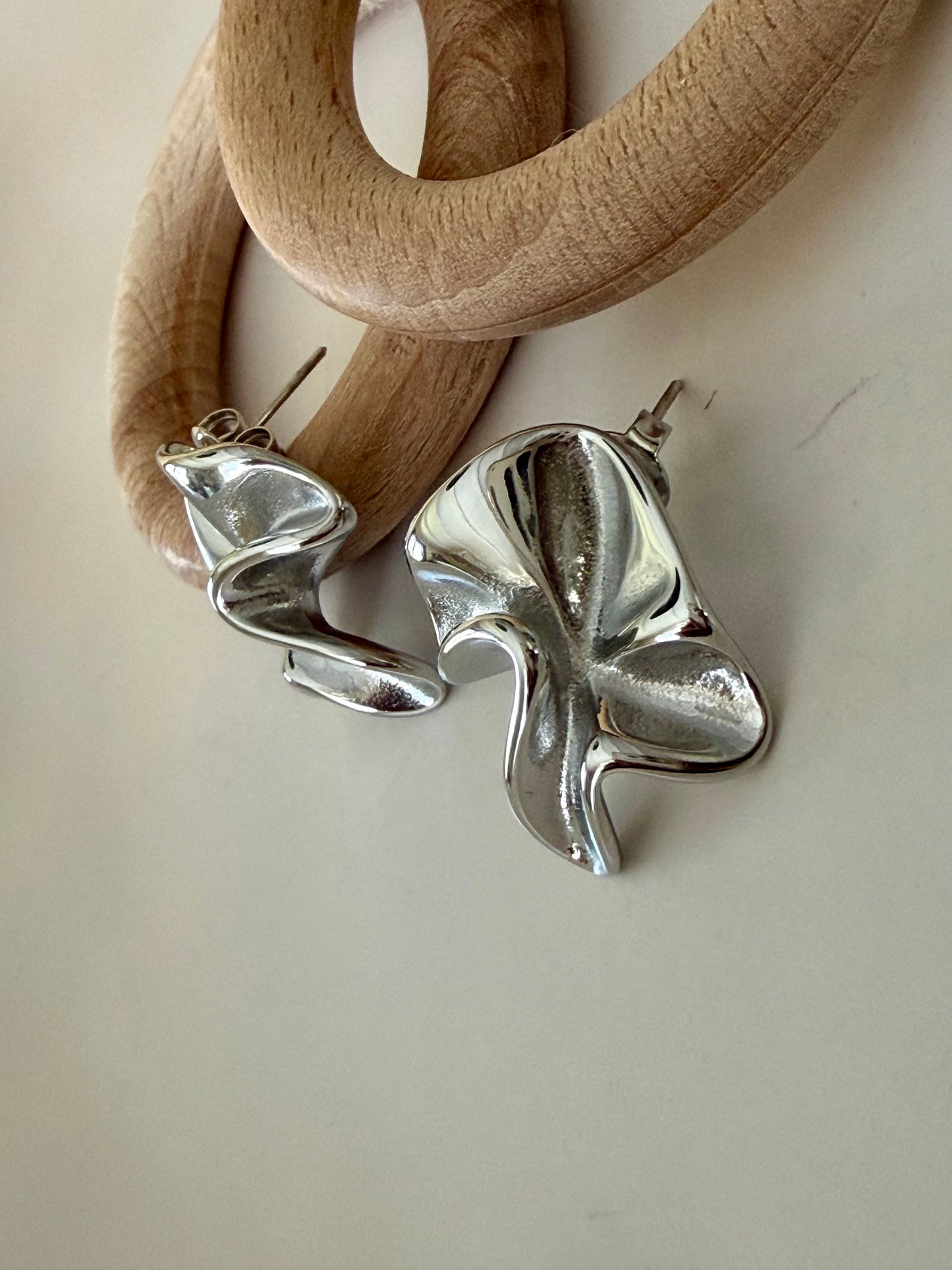 Boucles FRANCE  Argent