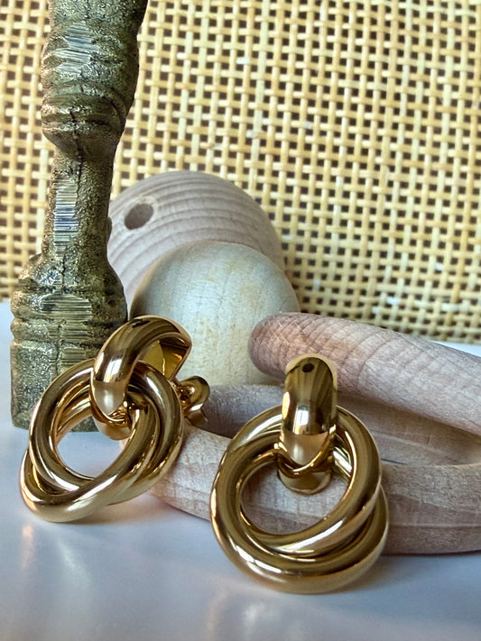 Boucles JAZZ Doré