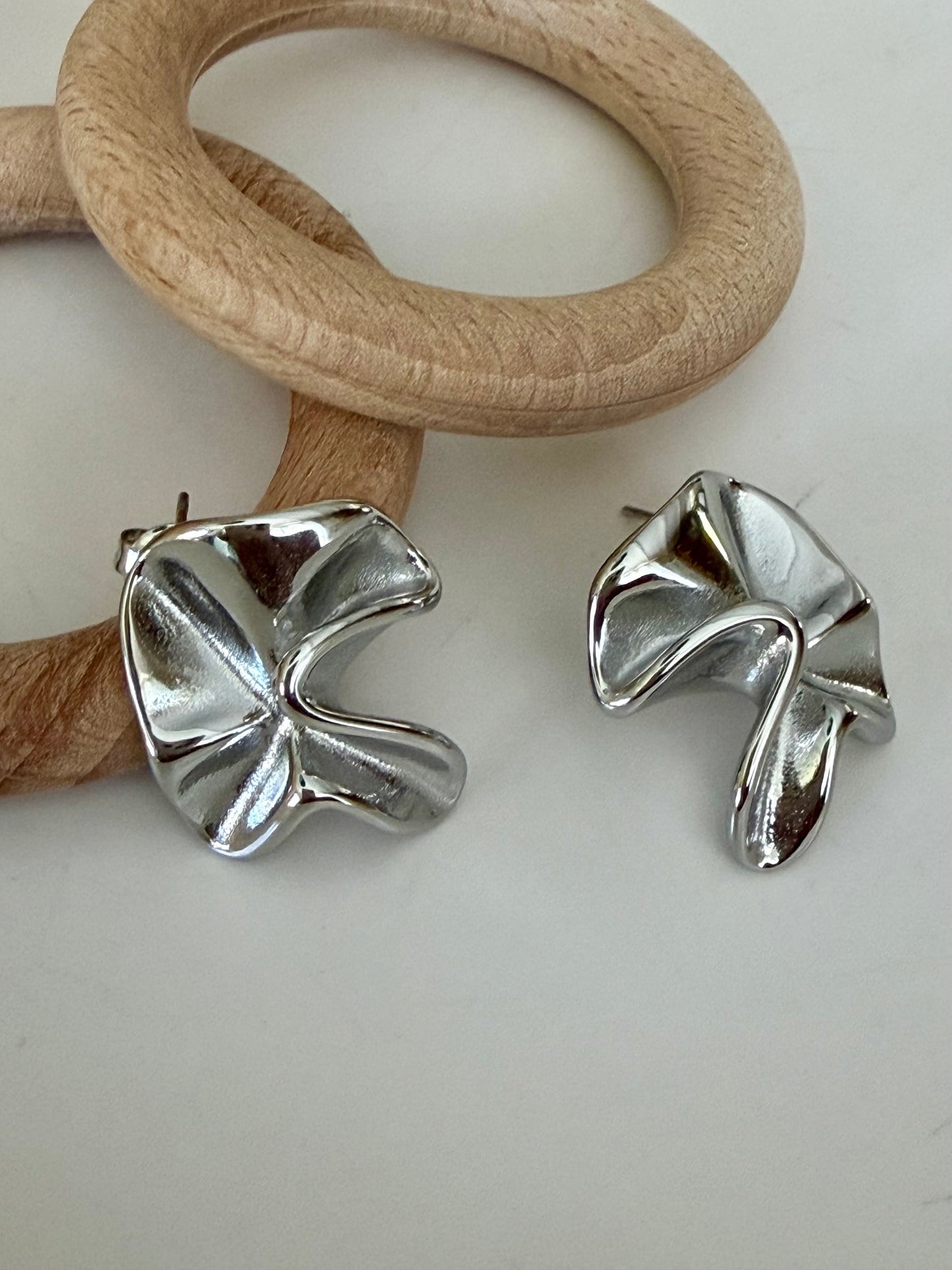 Boucles FRANCE  Argent