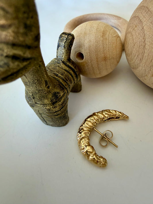 Boucles CHLOE Doré