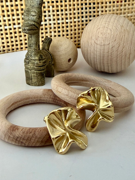Boucles FRANCE Doré