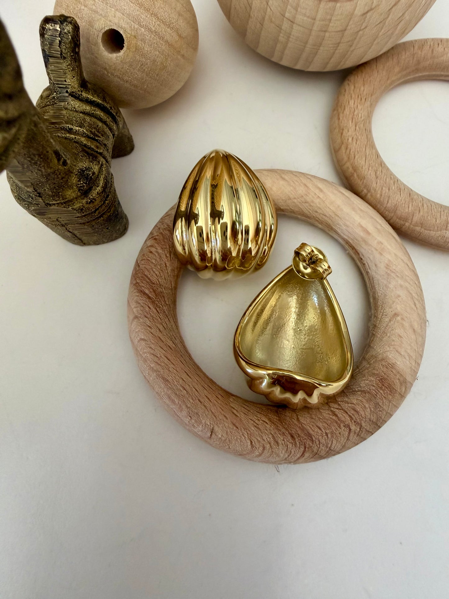Boucles SONIA Doré