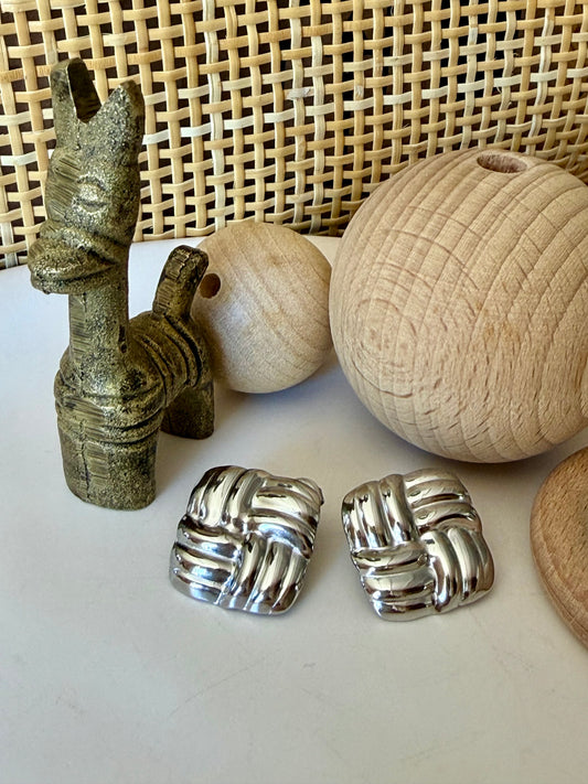 Boucles CLOTILDE Argent