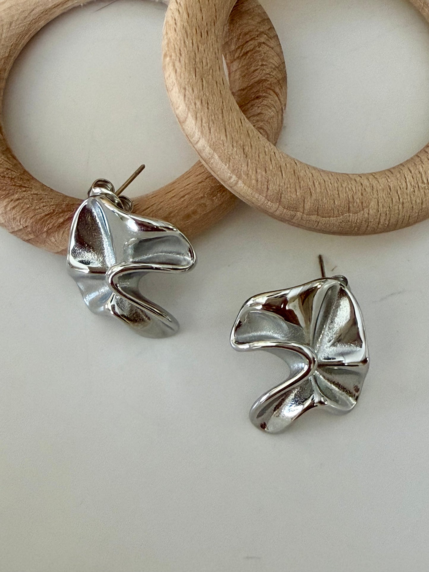 Boucles FRANCE  Argent