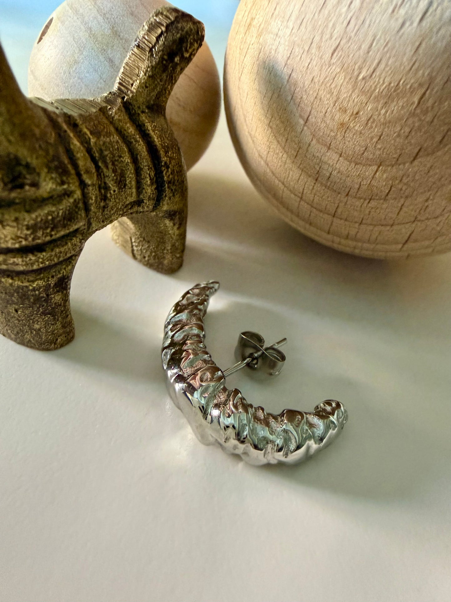 Boucles CHLOE Argent