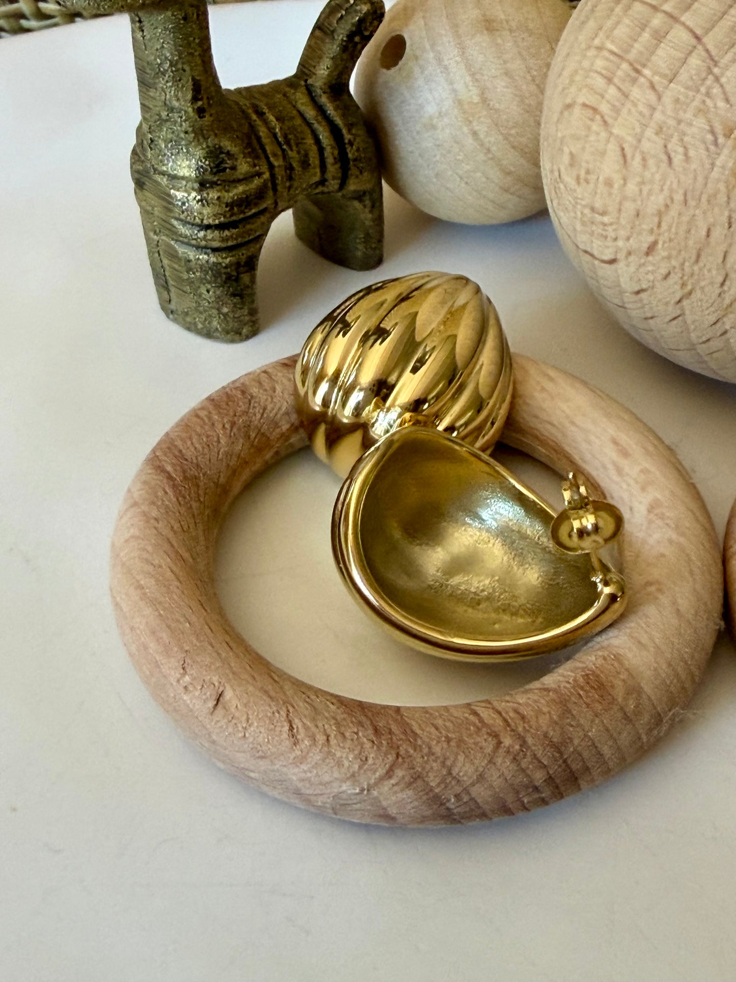 Boucles SONIA Doré
