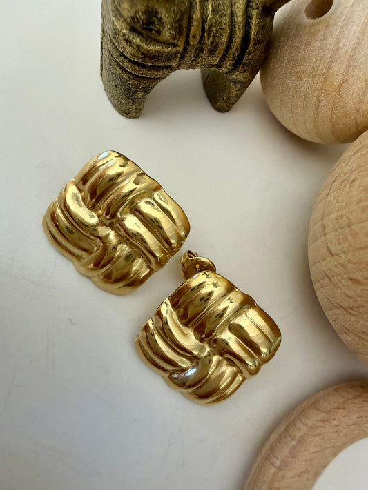 Boucles CLOTILDE Doré