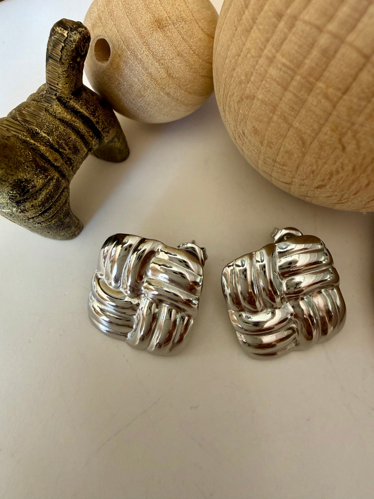 Boucles CLOTILDE Argent