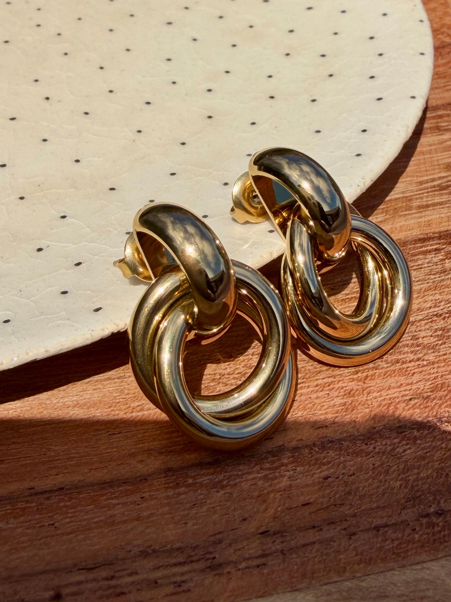 Boucles JAZZ Doré