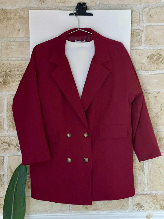 Veste à boutons Oversize ARIA
