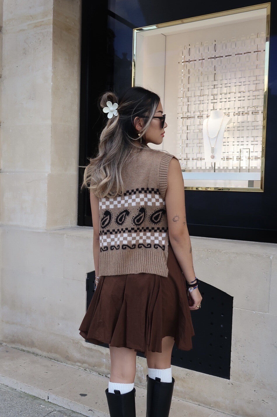 Pull Sans Manches ABBIE