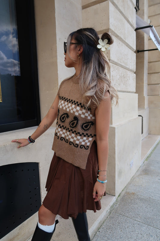 Pull Sans Manches ABBIE
