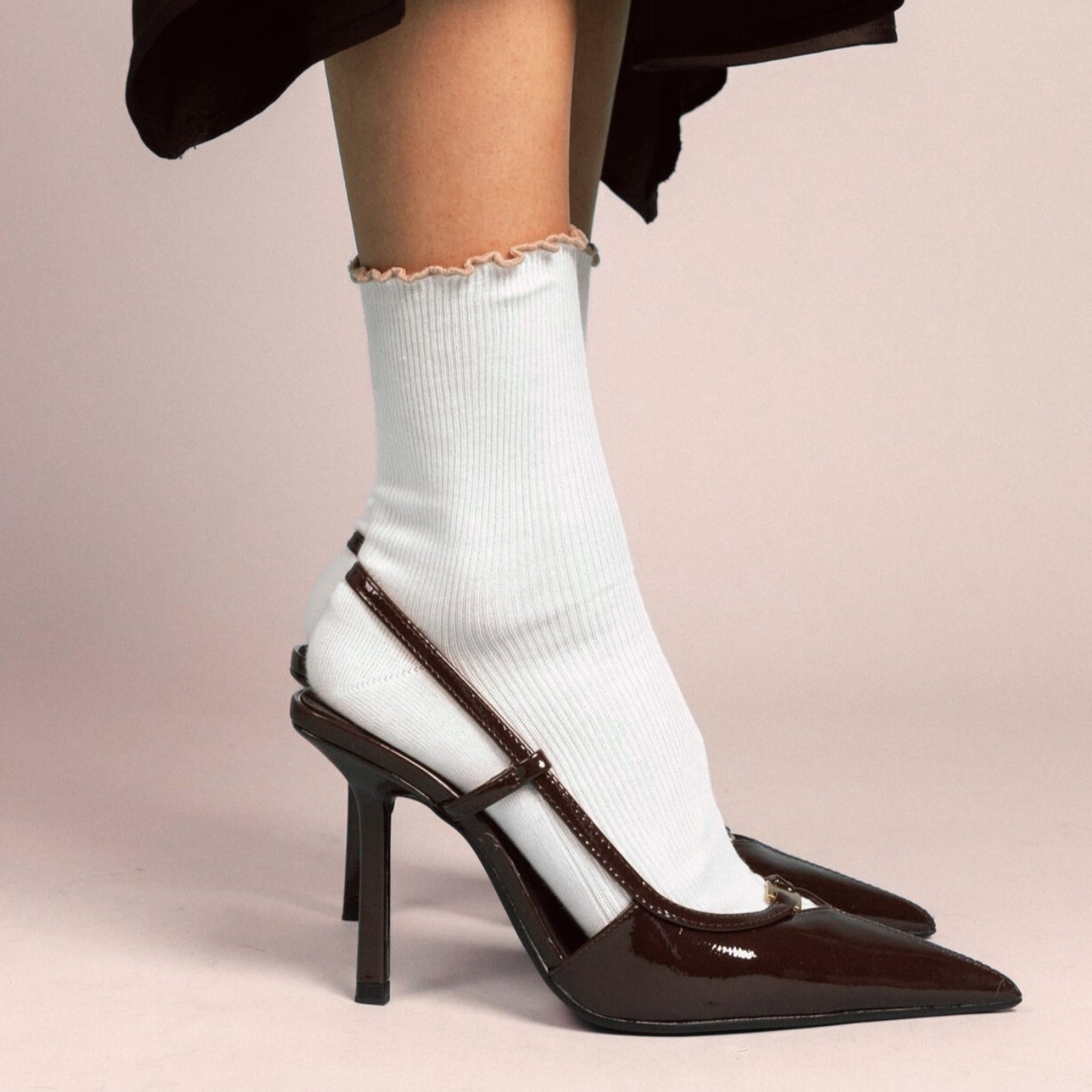 Chaussettes NANA - Amande